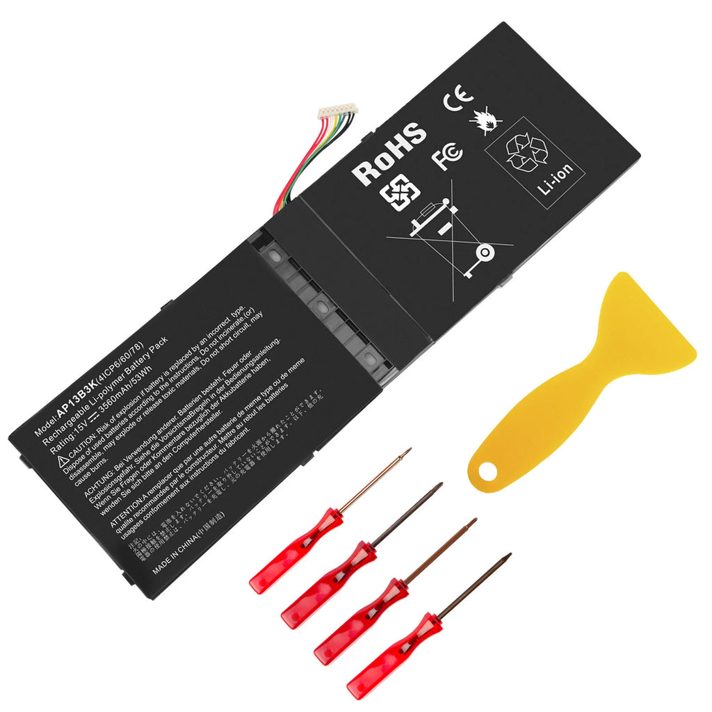 Laptop Battery for Acer Aspire V5-552P M5-583P KT.00403.015 4ICP6/60/78 AP13B3K