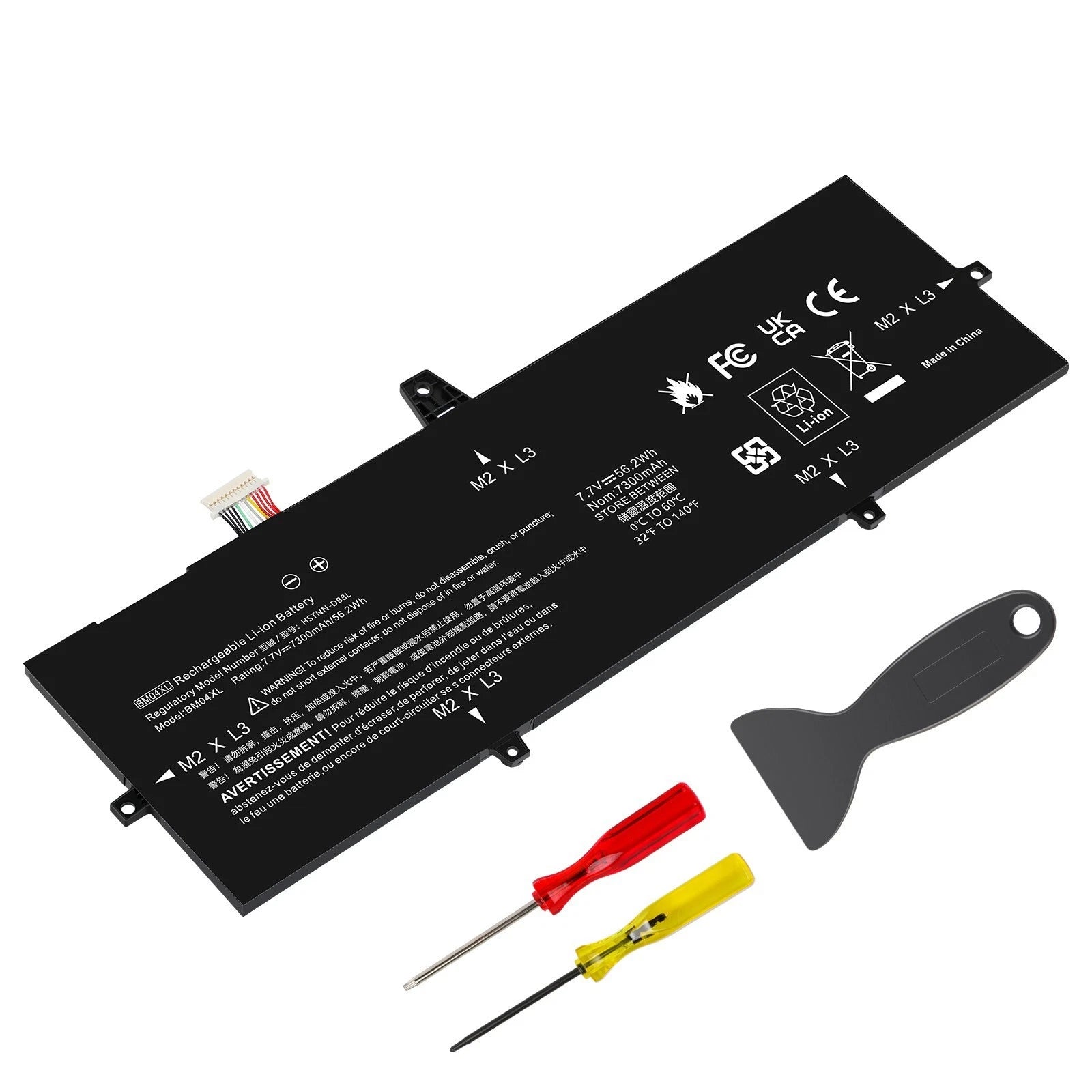 BM04XL Battery for HP Elitebook X360 1030 G3 Series HSTNN-DB8L HSTNN-DB8L 56.2Wh