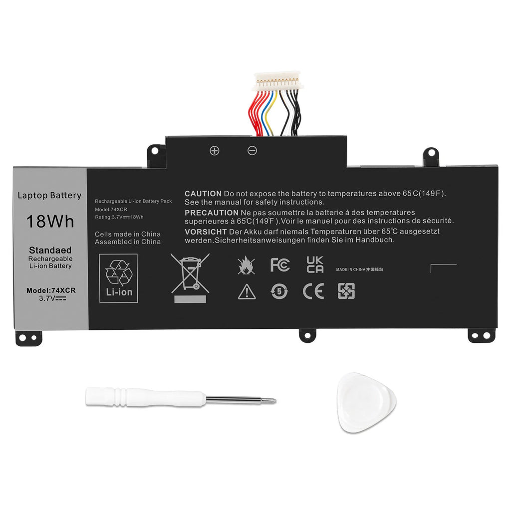 ?74XCR Battery For Dell Venue 8 Pro 5830 Tablet Series 074XCR X1M2Y 0X1M2Y VXGP6