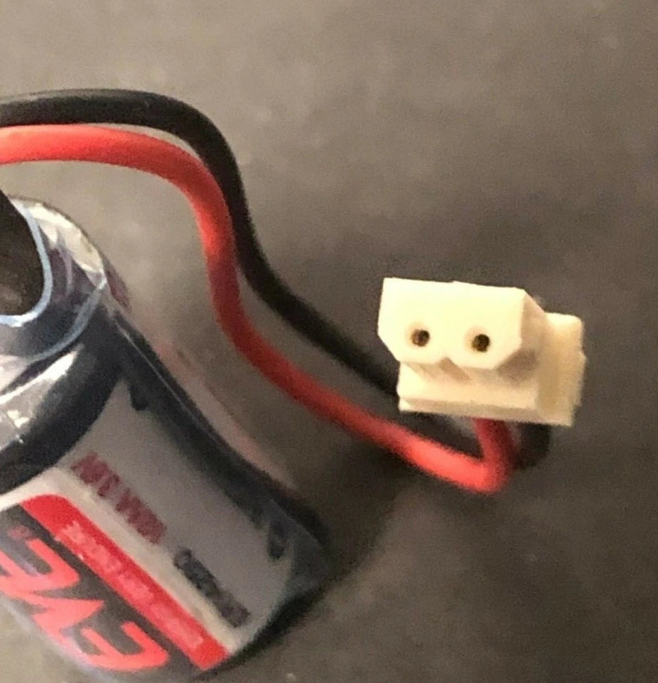 Brand New EVE ER14250 3.6V LS14250 1/2 AA Size 1200mAh Lithium Battery, w/ Plug