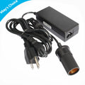 AC 12V 5A Car Home Plug Adapter Car Cigarette Lighter Socket Converter Adapter