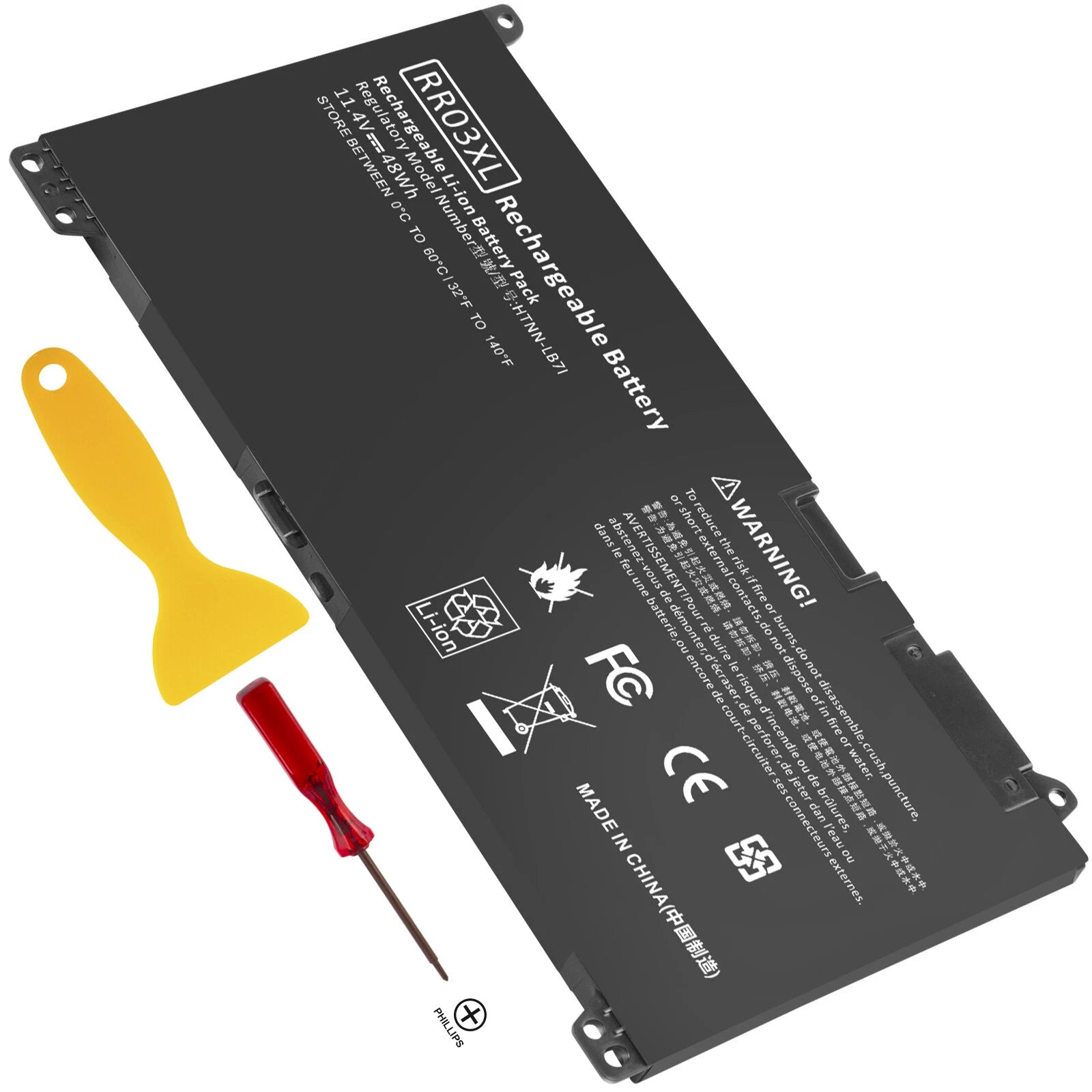 Battery RR03XL For HP ProBook 440 450 470 G4 G5 Serie HSTNN-LB7I HSTNN-UB7C 48Wh