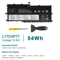 L17C4P71 Battery For Lenovo ThinkPad X1 Yoga 3rd Gen Series L17M4P73 01AV475 NEW