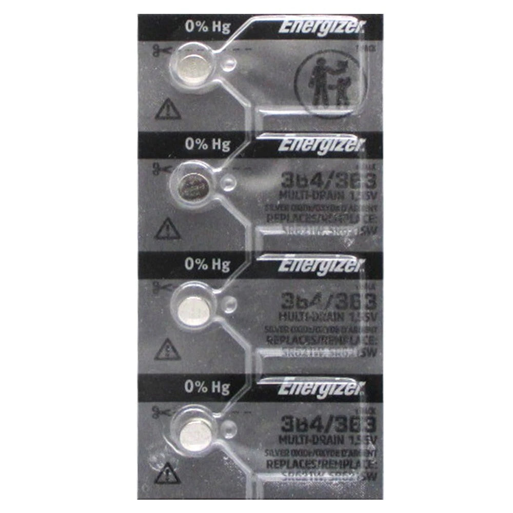 4 Pcs Energizer 364 SR621SW 1.55V Silver Oxide Watch Battery