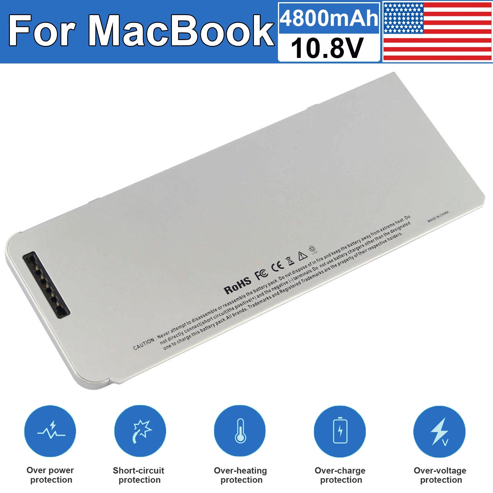 ? A1280 MB771 Battery for Apple MacBook Pro 13" A1278 Aluminum Unibody Late 2008