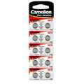 10 Pk Camelion AG10 LR1130 389 390 L1131 LR54 D389 Alkaline Button Cell Battery