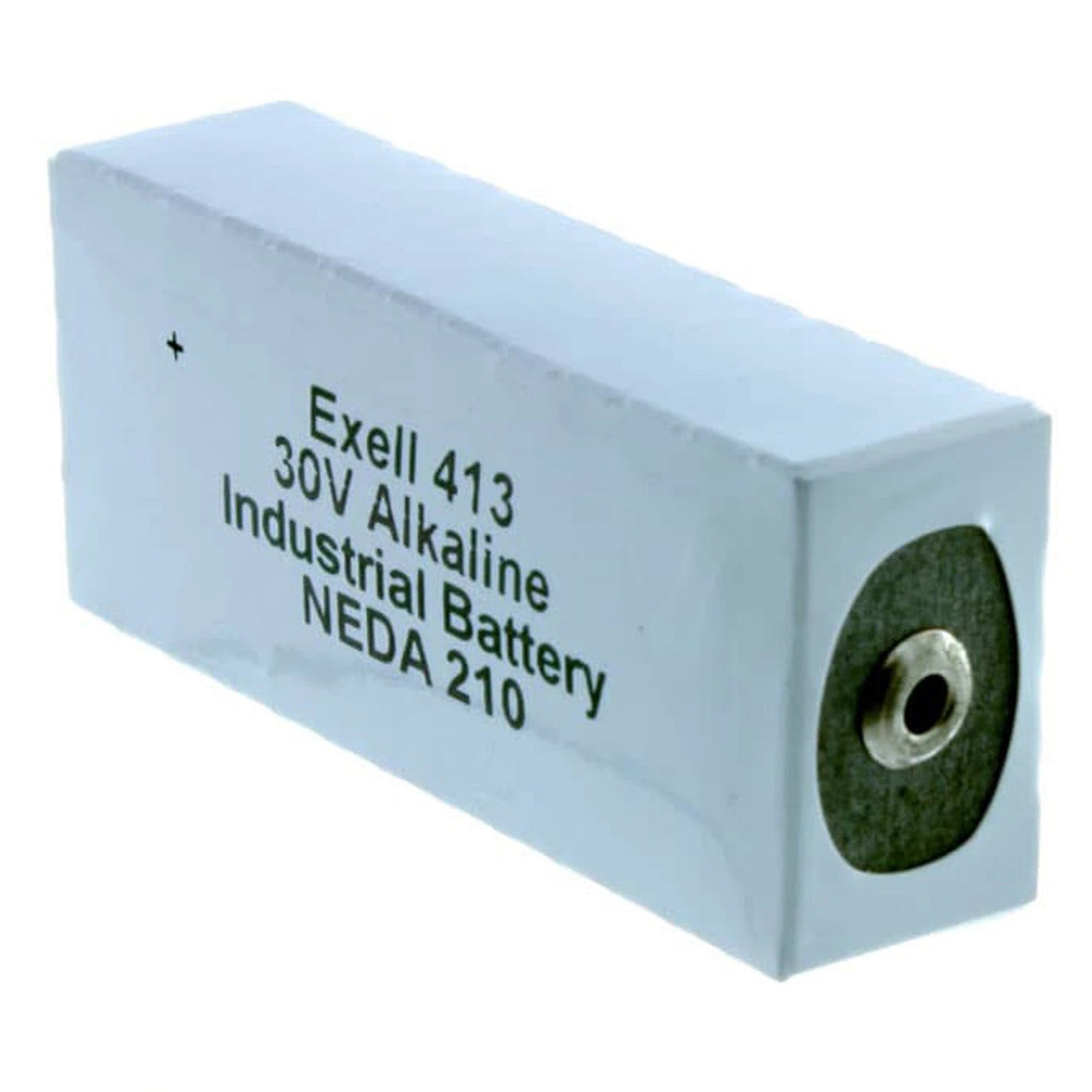 Exell 413A Alkaline 30V Battery NEDA 210 Compatible With 20F20, BLR123 ER413