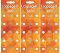 30 AG10 LR1130 LR1131 389A 389 Loopacel 1.5 Volt Alkaline Button Cell Batteries