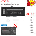 ??LOT OF HT03XL Battery For HP Pavilion L11421-2C2 L11119-855 15-CS 15-DA 41.9Wh