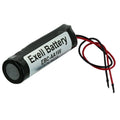Exell 1.2V Custom NiCd 1000mAh Battery Pack w/ 5" AWG Bare Wire Leads