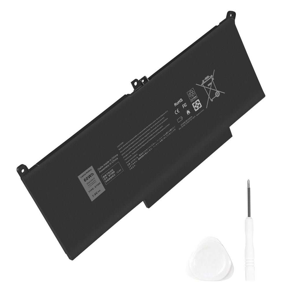 ?F3YGT Battery for DELL Latitude 12 13 14 7280 7380 7480 E7280 E7380 /DJ1J0 NEW