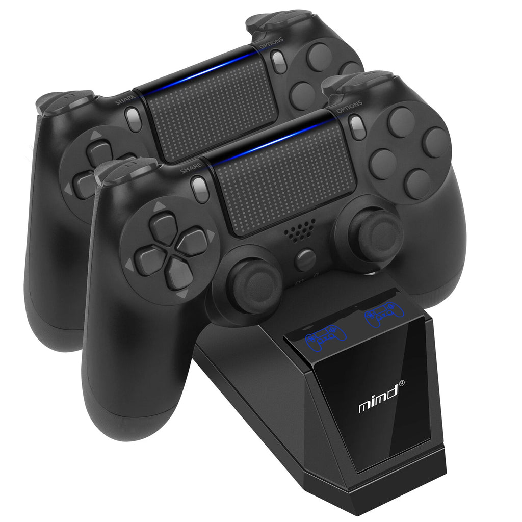 Dual Fast Charger Dock Station For PS4 PlayStation 4 Controller Charging Stand