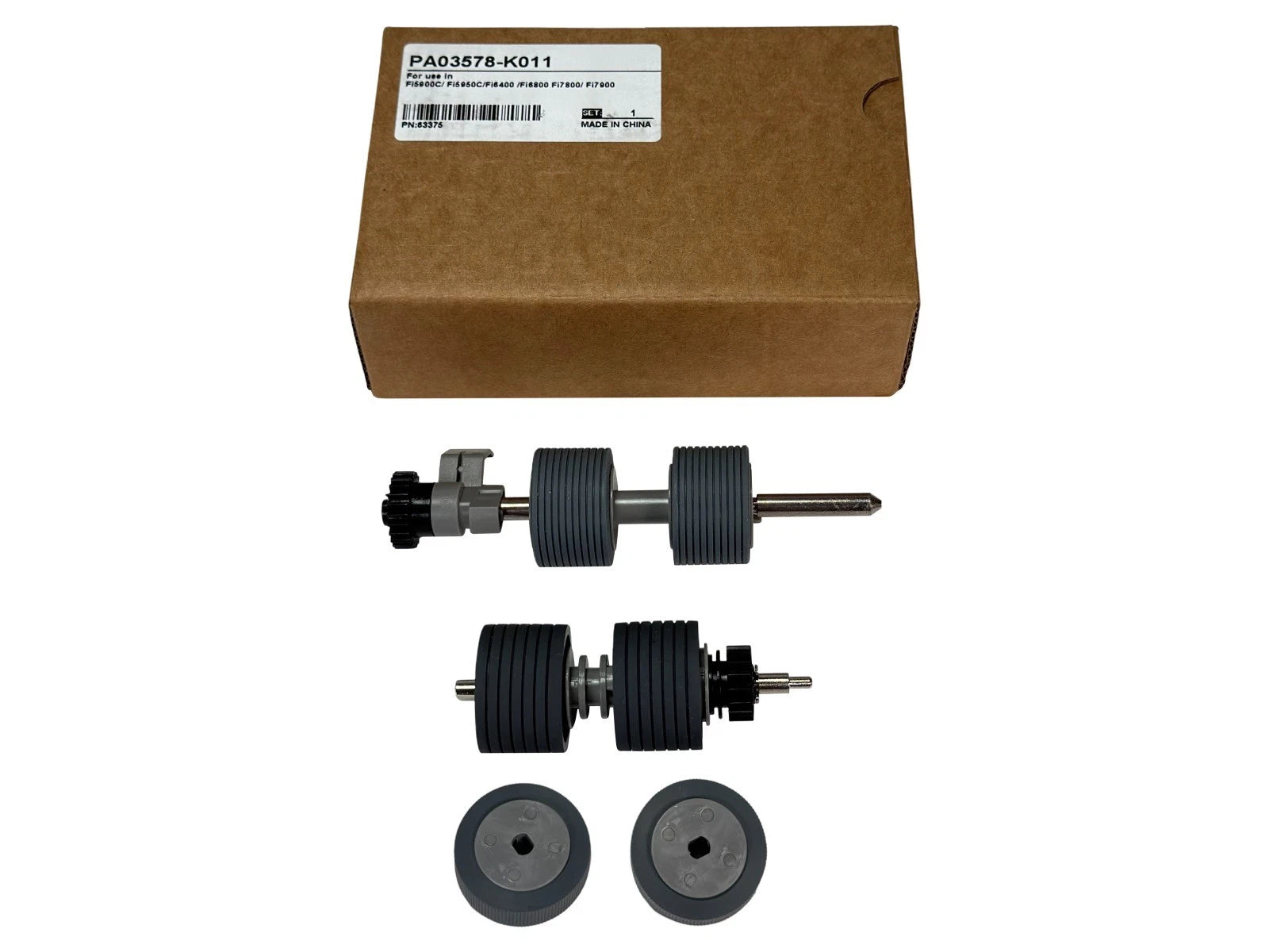Pick Up Brake Separator Rollers for Fujitsu Fi-7800 Fi-7900 Document Scanners
