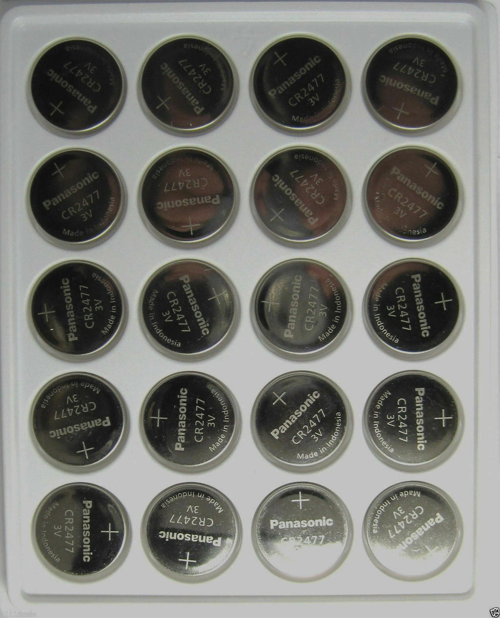 Panasonic CR2477 ECR2477 3V Lithium Button Cell Batteries x 10