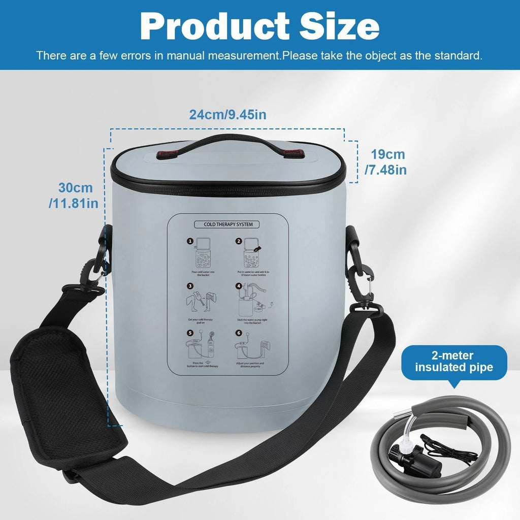 Cold Therapy Ice Machine for Knee Care After-Surgery Swelling Pain Relief Injury