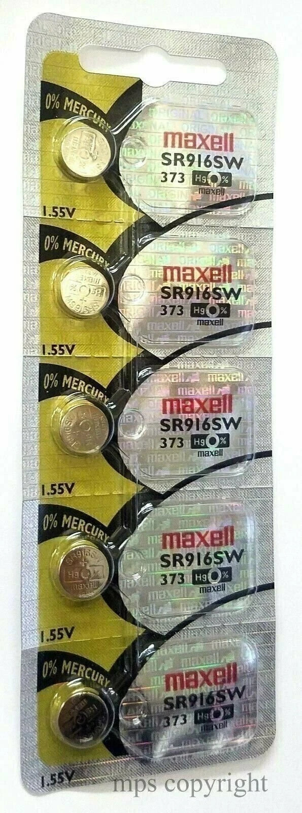 Maxell SR916SW 373 Watch Battery 2 Pcs SR916SW 373 Battery