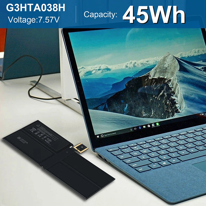 Battery DYNM02 G3HTA038H for Microsoft Surface Pro 5 Pro 6 1796 (2017 New Pro)