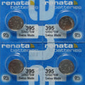4 Renata Swiss Made SR927SW Watch Batteries