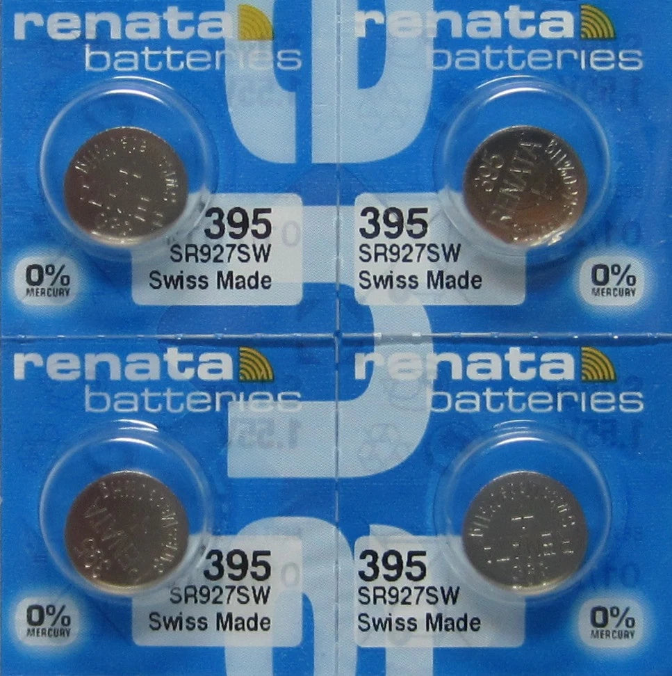 4 Renata Swiss Made SR927SW Watch Batteries
