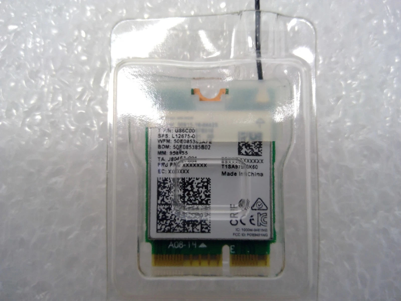 NEW INTEL 9461NGW M.2 2230 802.11AC WLAN BLUETOOTH 5.1 WIFI CARD L12675-001