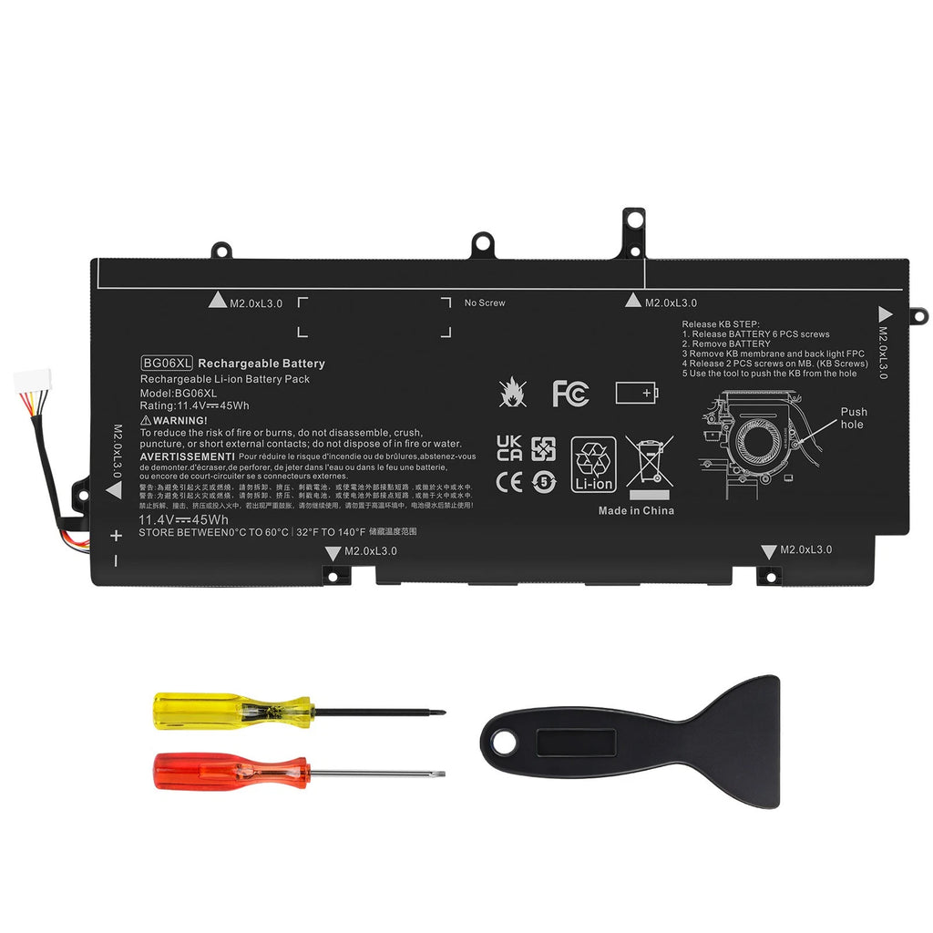 BG06XL Battery for HP EliteBook 1040 G3 Series BG06045XL 804175-181 Laptop 45Wh
