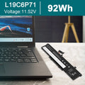 L19C6P71 Battery For Lenovo ThinkPad P15 P17 2nd Gen Series L19L6P71 11.52V-92Wh