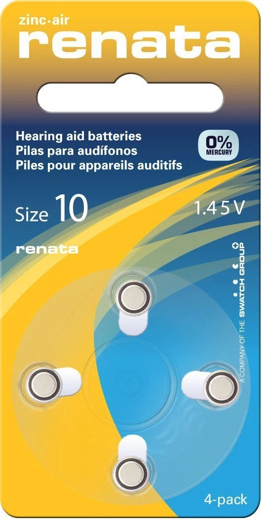 Renata Maratone + Size 10 Batteries (80 Batteries)