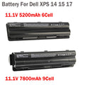 Battery for Dell XPS 14 15 17 L401X L501X L502X L701X L702X J70W7 JWPHF 6/9 Cell