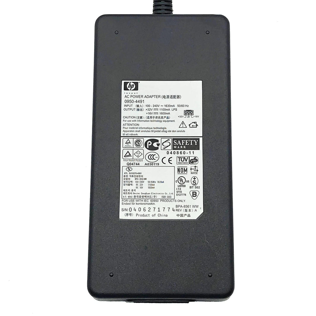 NEW Genuine HP AC DC Adapter P/N 0950-4491 16V 1600mA 32V 1100mA OEM