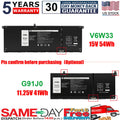 G91J0 V6W33 Battery for Dell Latitude 3320 3420 3520 Vostro 15 3520 3525 5510