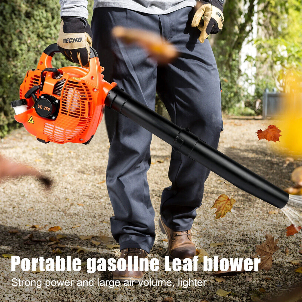 ?2026 2-Stroke Leaf Blower Handheld Gas Powered Commercial Heavy Duty Grass Yard