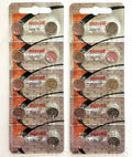 New Maxell LR1130 AG10 189 1130 LR54 Battery Pack 20 pcs Fresh Expire 2020
