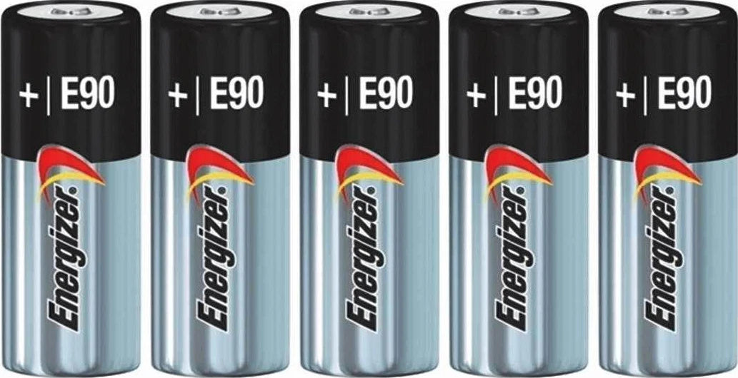 5 Energizer - N Cell E90 Batteries LR1, MN9100, 910A, Exp 2022