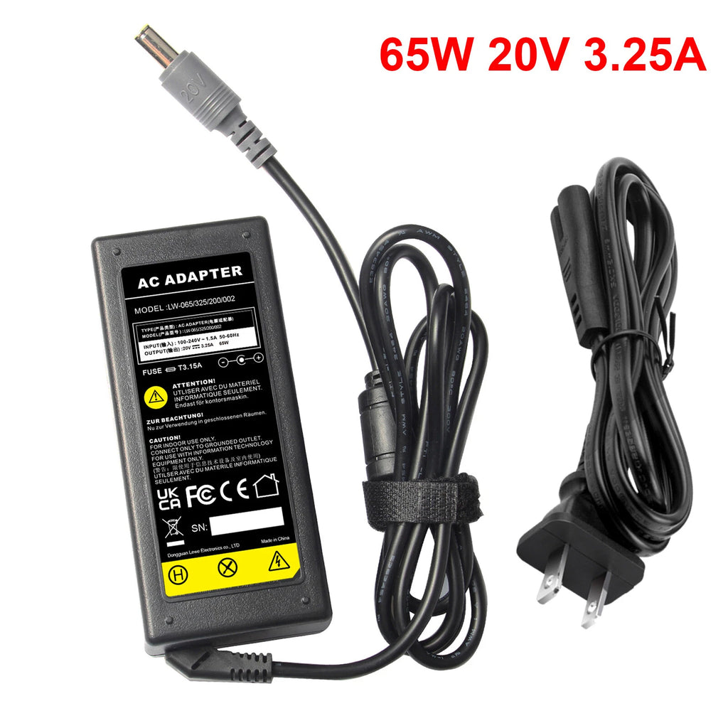 65W Adapter Charger For IBM Lenovo Thinkpad T60 T61 T400s T410s T410i T430 T530