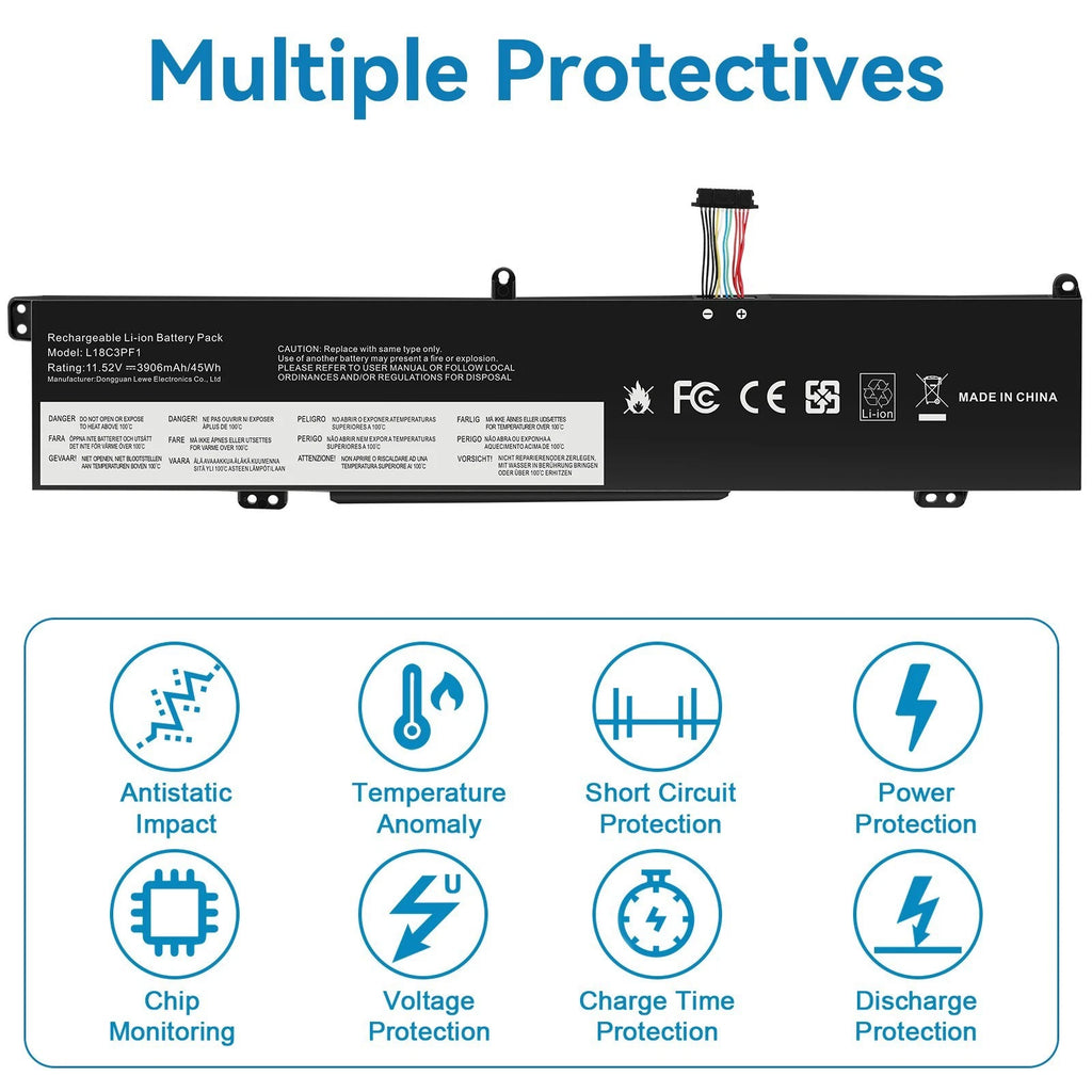 L18C3PF1 L18M3PF1 Battery For Lenovo Ideapad L340-15IRH L340-17IRH Gaming