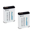 2 x Power2000 EN-EL23 Rechargeable Battery for Nikon P600 P610 S810c P900 B700