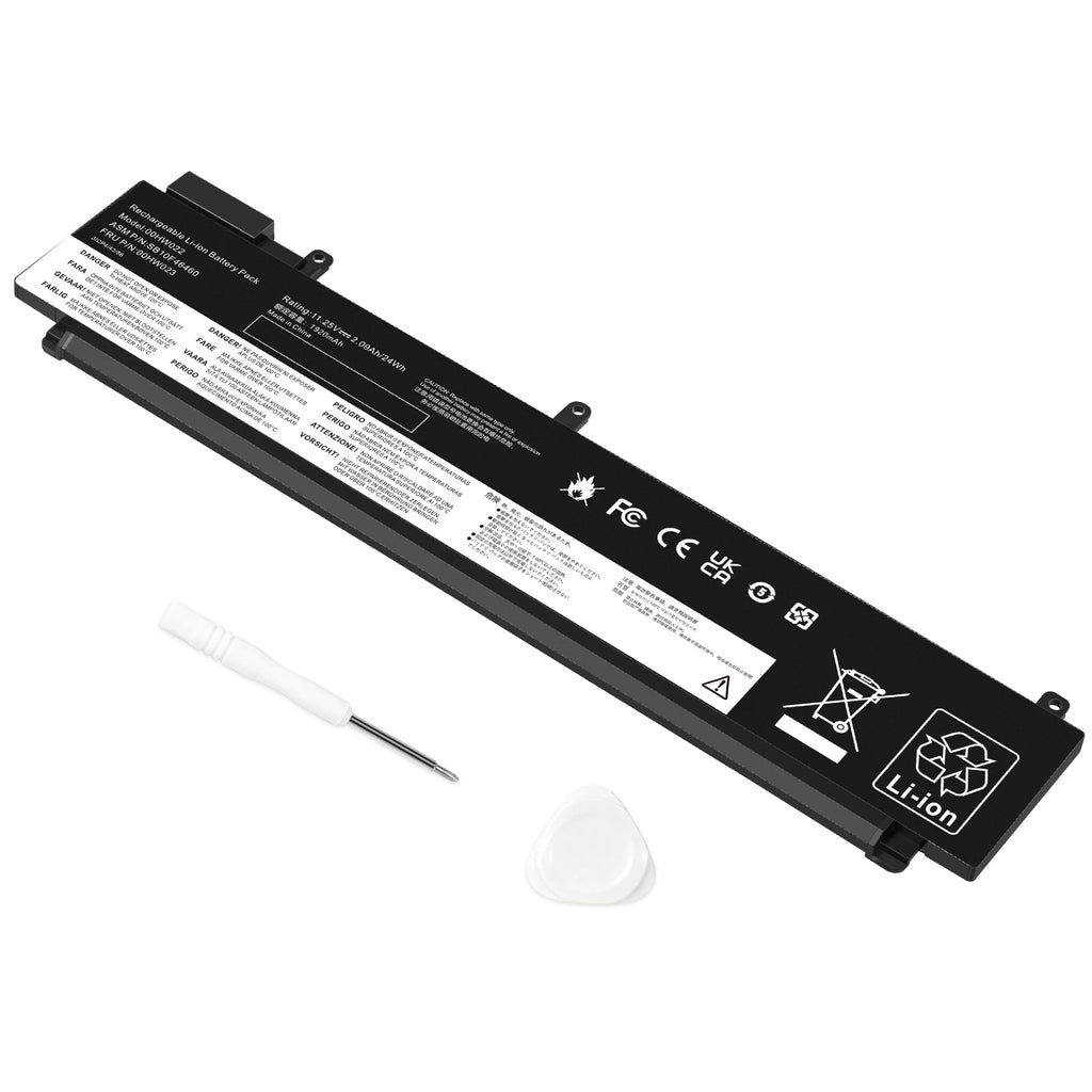 00HW022 Battery For LENOVO Thinkpad T460s T470s SB10F46475 01AV405 01AV406 24Wh