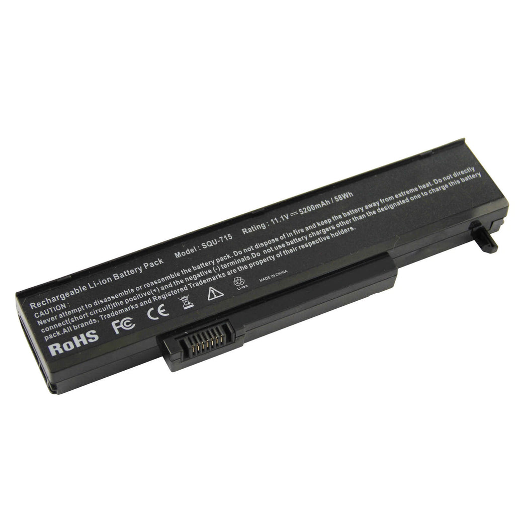 NEW Laptop Battery for Gateway T-6308c squ-715 w35044lb 6501210 6501211 6501212