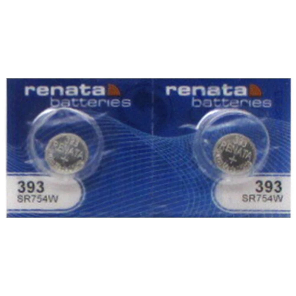 Renata 393 Silver Oxide 2 Batteries (SR754SW / SR48SW)