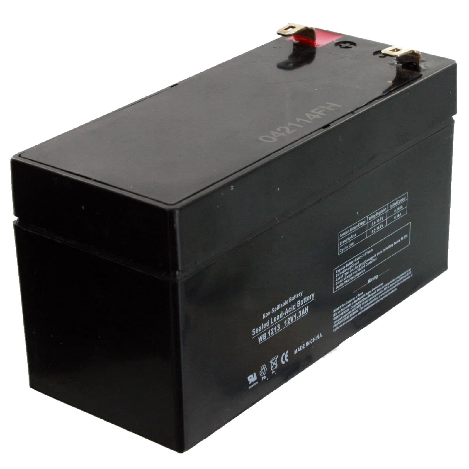 Exell 12V 1.3Ah SLA Battery Rechargeable AGM Compatible With UB1213, D5738