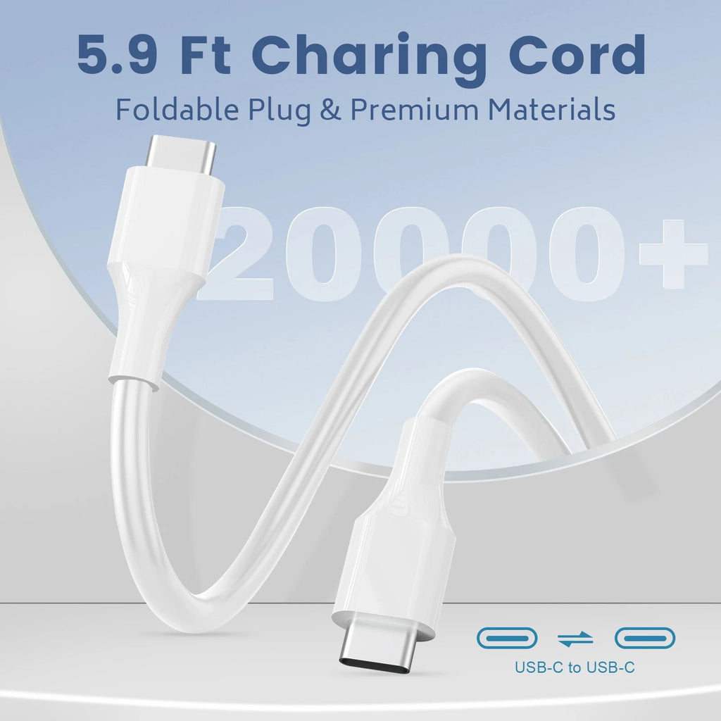 61W/96W/140W USB-C Wall Charger AC Power Adapter For Apple MacBook Pro Air iPad