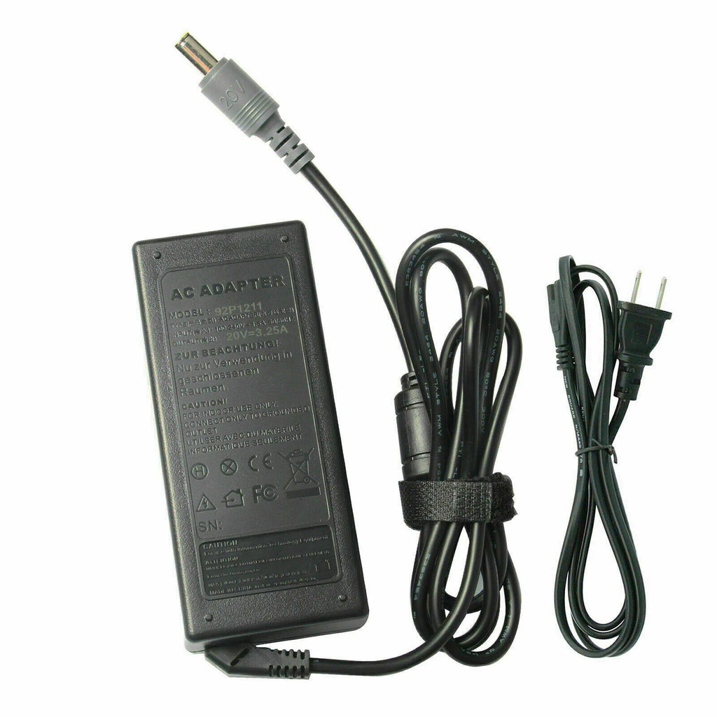 65W AC Adapter Charger For Lenovo Thinkpad X100e X120e X121e X130e X131e X200 US