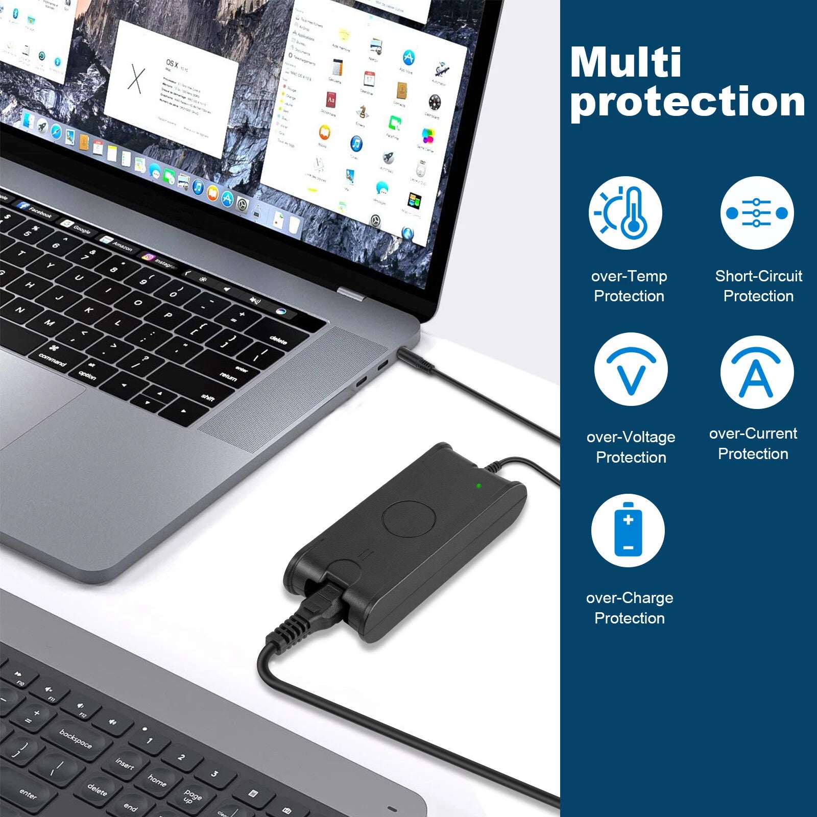 90w AC Adapter Battery Charger for Dell Inspiron 1521 1525 1526 1545 1720 1570