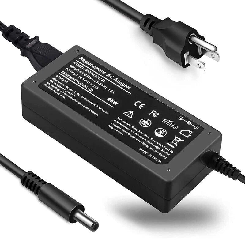 45W AC Adapter Laptop Charger for DELL Inspiron 11-3000 14-5000 13-7000 13-5000
