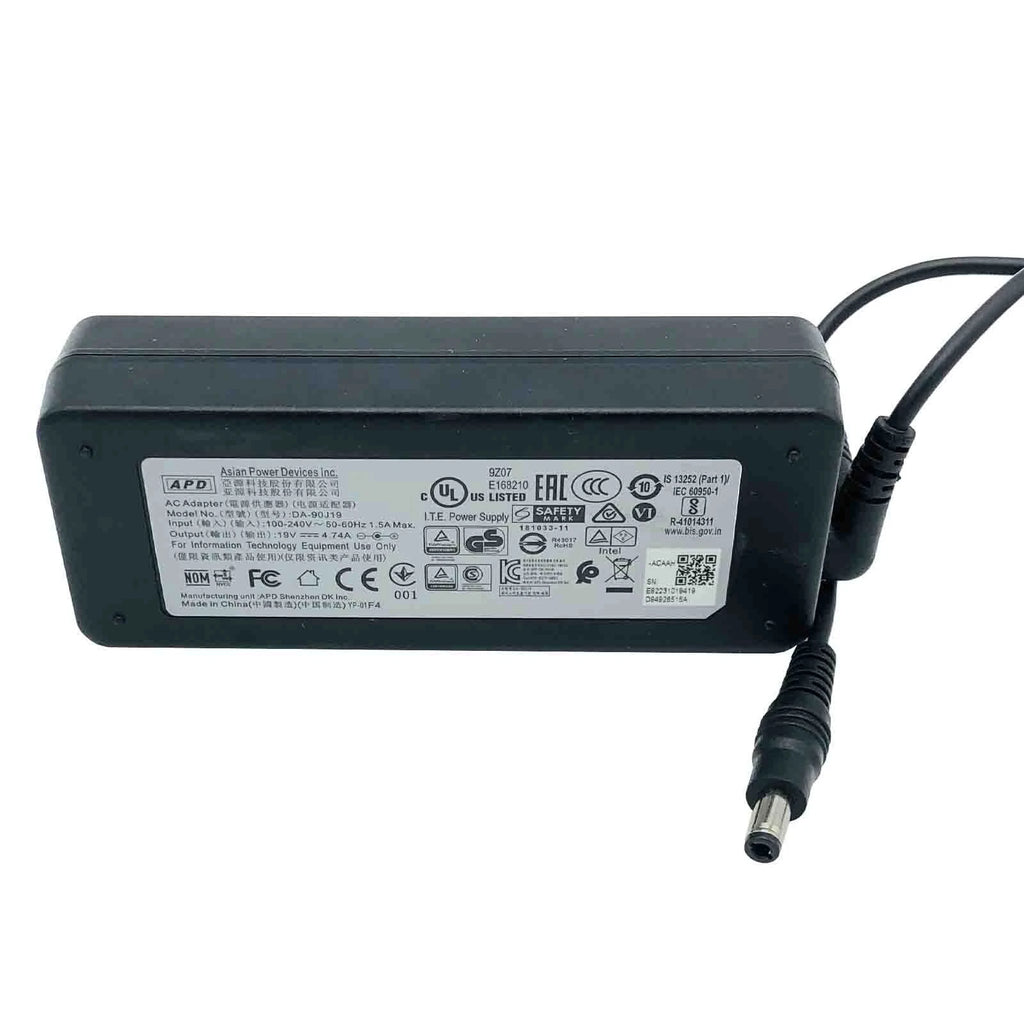 NEW Original APD DA-90J19 AC Adapter 19V 4.74A DA-90B19 Charger 90W 5.5x2.5mm