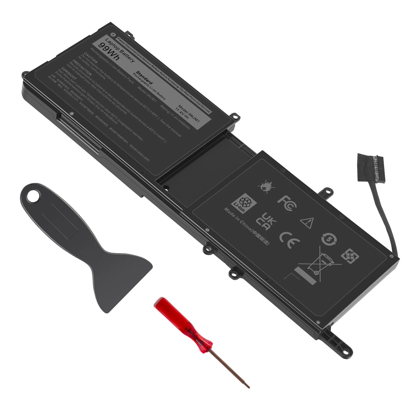 44T2R Battery for Dell Alienware 15 R3 17 R4 R5 P31E HF25D 546FF 9NJM1 MG2YH NEW