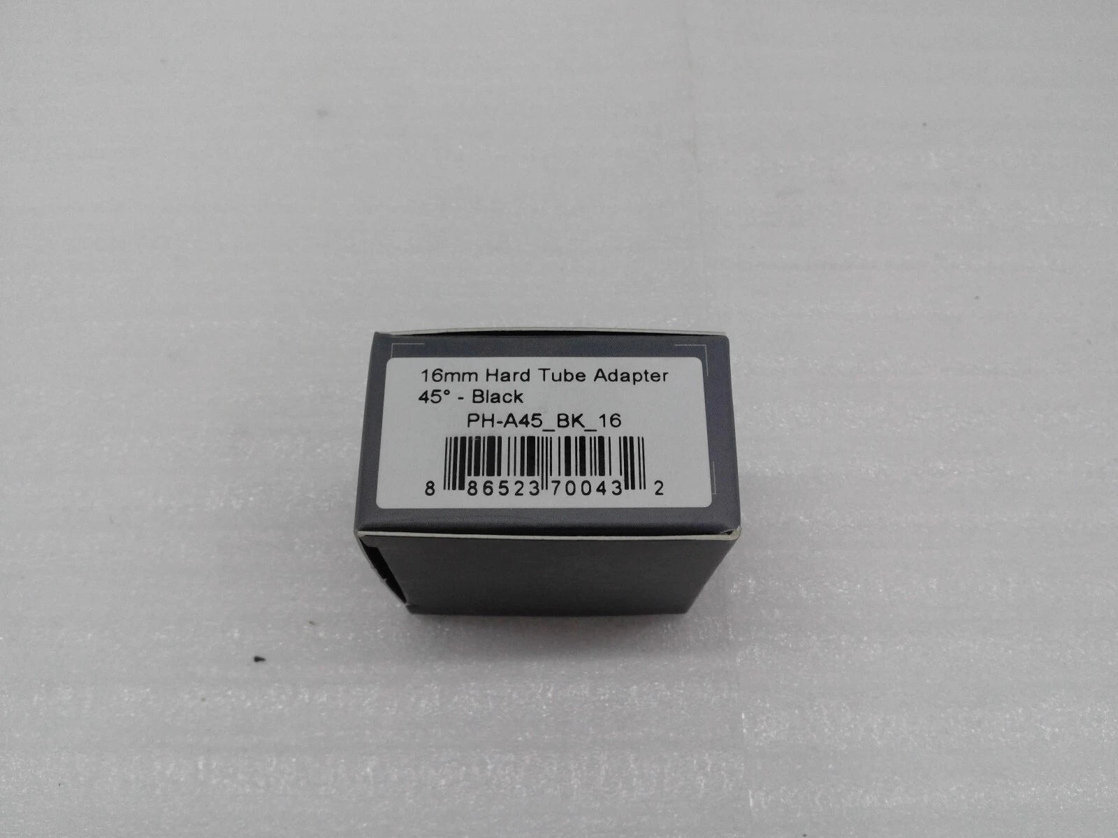 New Phanteks PH-A45_BK_16 16mm Hard Tube Adapter 45 Degree -Black