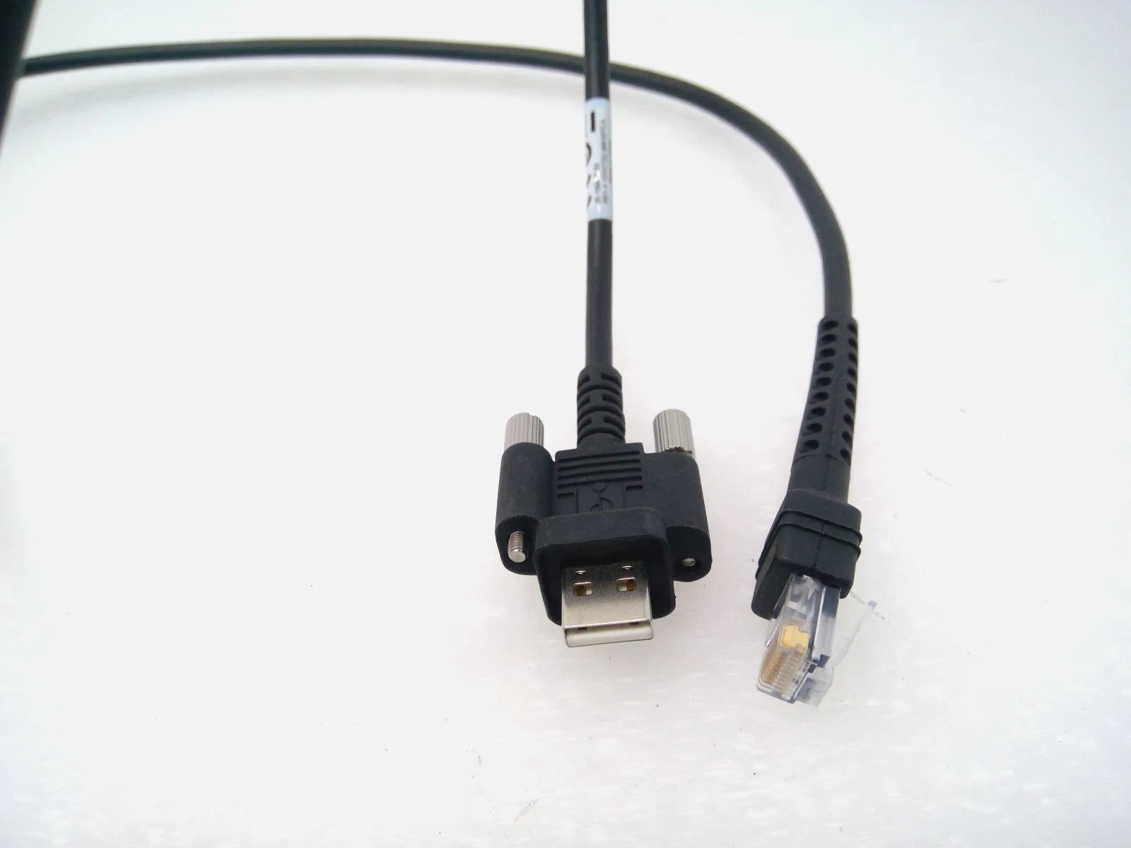 Zebra 25-159548-02 Coiled USB to RJ45 Cable for VC70N0 DS3508 LS3408