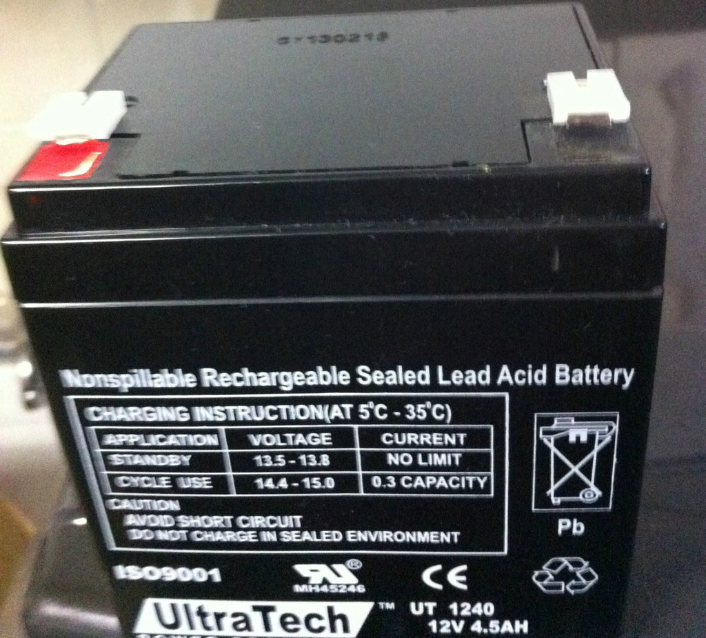 Brand New Authentic Ultratech UT1240 Battery, Honeywell, GE, DSC, Date: 2023