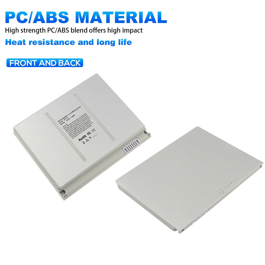 Replace A1175 Battery for Macbook Pro 15" A1150 A1260 A1226 A1211 MA463 60Wh NEW